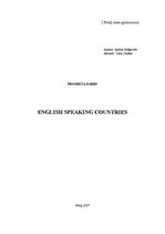 Реферат 'English Speaking Countries', 1.
