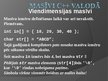 Презентация 'Masīvi C++ valodā', 9.
