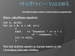 Презентация 'Masīvi C++ valodā', 11.