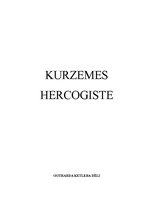 Конспект 'Kurzemes hercogiste', 1.