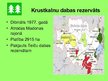 Презентация 'Dabas aizsardzības rezervāti Latvijā', 10.