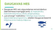 Презентация 'Latvijas HES un to ietekme uz vidi', 24.