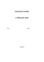 Образец документа 'Personālvadība', 1.