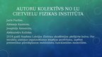 Презентация 'Izcilākie fiziķi Latvijā', 8.