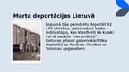 Презентация 'PSRS veiktās deportācijas Latvijā 1941. gadā un 1949. gadā.', 10.