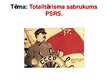 Презентация 'Totalitārisma sabrukums PSRS', 1.