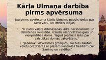 Презентация 'Kārļa Ulmaņa autoritārais režīms', 9.