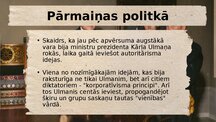 Презентация 'Kārļa Ulmaņa autoritārais režīms', 16.