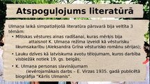 Презентация 'Kārļa Ulmaņa autoritārais režīms', 22.