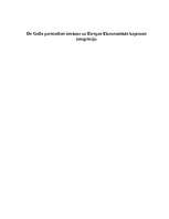 Реферат 'De Golla personības ietekme uz Eiropas ekonomiskās kopienas integrāciju', 1.