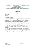 Образец документа 'Rīkojuma paraugs', 1.