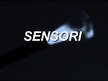 Презентация 'Sensori', 1.