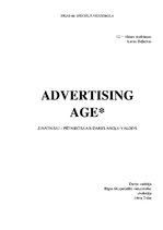 Реферат 'Advertising Age', 1.