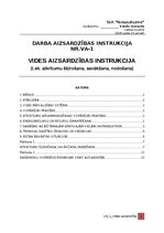 Образец документа 'Vides aizsardzības instrukcija', 1.