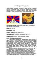 Конспект 'Tibeta - vieta starp debesīm un zemi', 5.