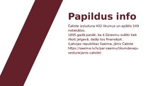 Презентация 'Čakste', 6.