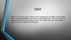 Реферат 'Unix/Linux čaulu komandu dažādība starp versijām un salīdzinājums ar Windows', 23.
