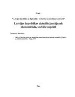 Эссе 'Latvijas ārpolitikas aktuālie jautājumi: ekonomiskie, sociālie aspekti', 1.