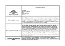 Эссе 'Reader's Diary
John Green 
The Fault in Our Stars', 1.