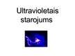 Презентация 'Ultravioletais starojums', 1.