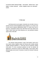 Отчёт по практике 'Kvalifikācijas prakses atskaite AAS "Baltikums"', 22.