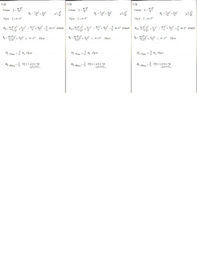 Конспект 'Fizikas uzdevumu risinājumu apkopojums. Rotācijas kustības dinamika.', 20.