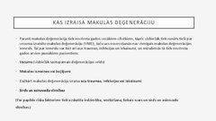 Презентация 'Makulas deģenerācija', 4.