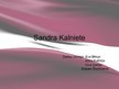 Презентация 'Sandra Kalniete', 1.