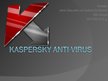 Презентация 'Kaspersky Anti-Virus', 1.