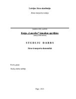 Реферат 'Kuģa „Lancelot” izmaksu aprēķins', 1.