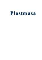 Реферат 'Plastmasa', 1.