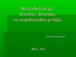 Реферат 'Bezdarbs Latvijā: struktūra, dinamika un nodarbinātības politika. Prezentācija', 39.