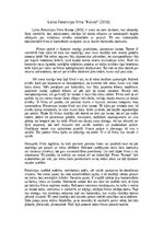 Эссе 'Lailas Pakalniņas filma "Karote"', 1.