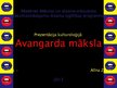 Презентация 'Avangarda māksla', 1.