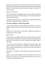 Эссе 'Climate change and our future', 7.
