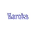Конспект 'Baroks', 1.