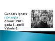 Презентация 'Gundars Ignats', 2.