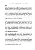 Конспект 'Latvijas Republikas proklamēšanas akts, tā saturs un nozīme', 1.