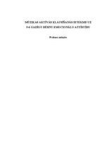 Отчёт по практике 'Mūzikas aktīvās klausīšanās ietekme uz  5-6 gadīgu bērnu emocionālo attīstību', 1.