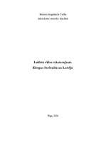 Конспект 'Lobistu vides raksturojums ES un Latvijā', 1.