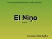 Презентация 'El Nino', 1.
