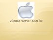 Презентация 'Zīmola "Apple" analīze', 1.