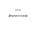 Реферат 'Tourism in Latvia', 1.