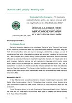 Реферат 'Individual Management Report. Starbucks Corporation Ltd. Marketing Audit and Str', 21.