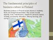 Презентация 'Business Etiquette in Finland', 3.