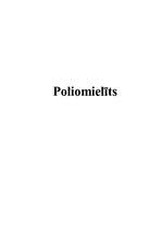 Реферат 'Poliomielīts', 1.