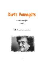 Реферат 'Kurts Vonnegūts - biogrāfija un literārā daiļrade', 1.