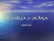 Презентация 'Austrālija un Okeānija', 1.