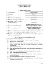 Образец документа 'Finanšu direktora amata apraksts', 1.