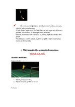 Конспект 'Badmintona mācīšana un pilnveidošana', 3.